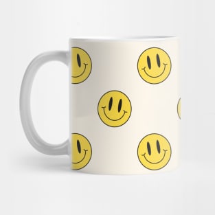 Smiley Face Pattern Mug